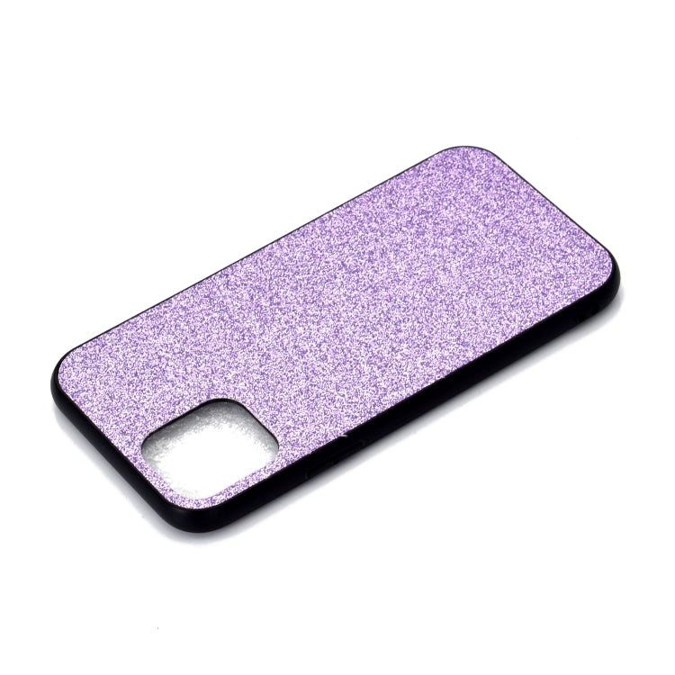 For iPhone 11 Pro Max Shockproof Glitter Powder Paste Skin TPU Protective Case