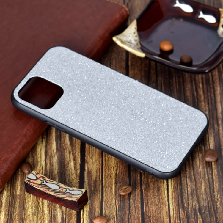For iPhone 11 Pro Max Shockproof Glitter Powder Paste Skin TPU Protective Case