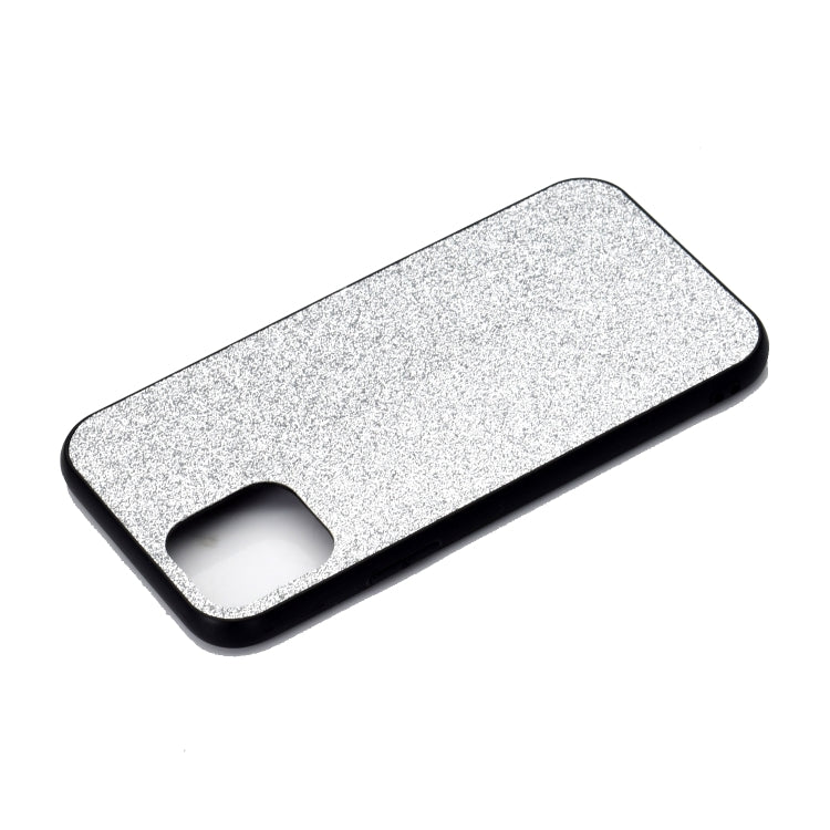 For iPhone 11 Pro Max Shockproof Glitter Powder Paste Skin TPU Protective Case