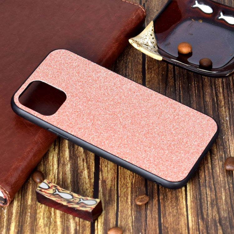 For iPhone 11 Pro Max Shockproof Glitter Powder Paste Skin TPU Protective Case