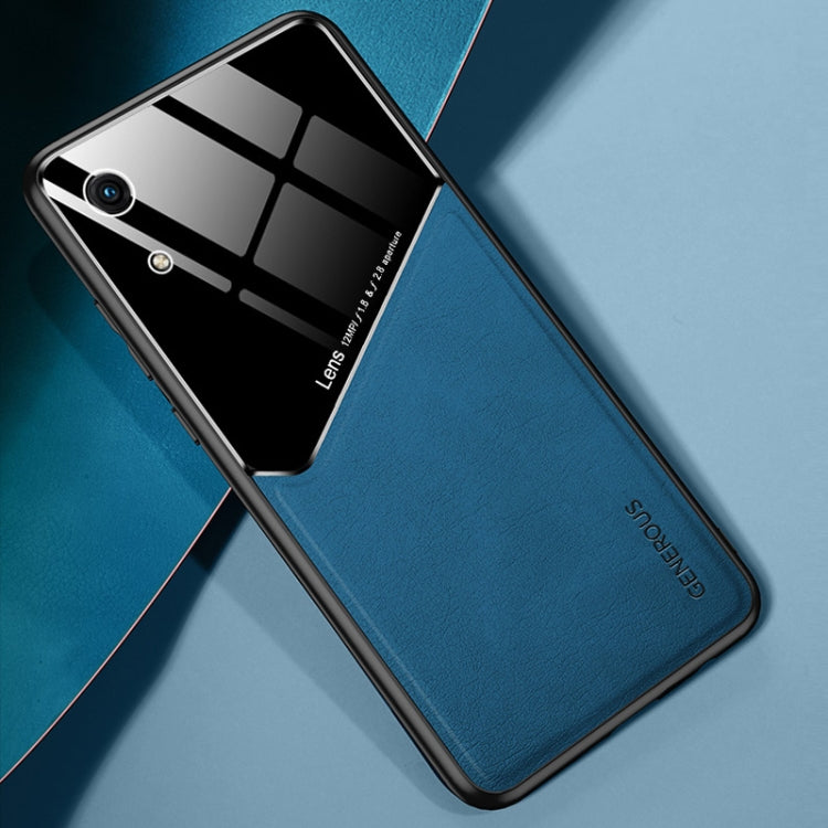 For Honor Play 8a All-inclusive Leather + Organic Glass Protective Case with Metal Iron Sheet
