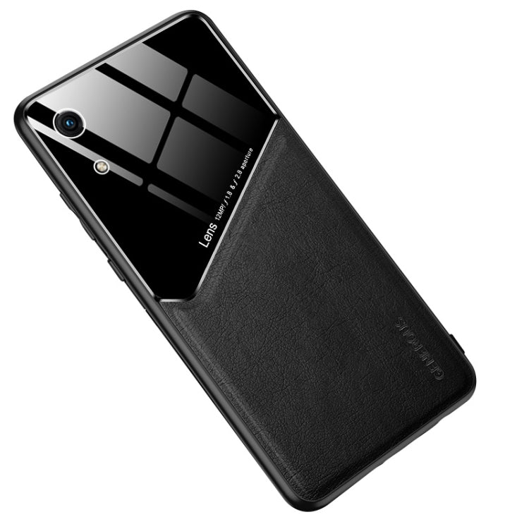 For Honor Play 8a All-inclusive Leather + Organic Glass Protective Case with Metal Iron Sheet