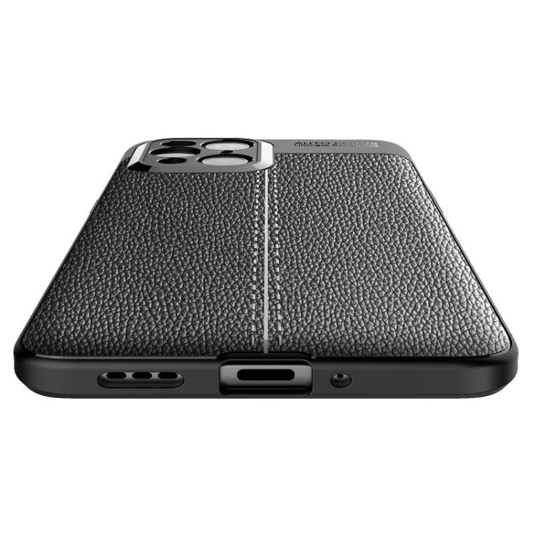 For OPPO Find X3 Litchi Texture TPU Shockproof Case