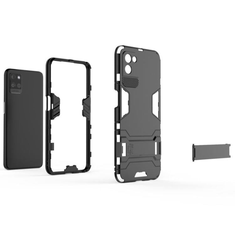 For OPPO Realme V11 5G Shockproof Protective Case with Holder