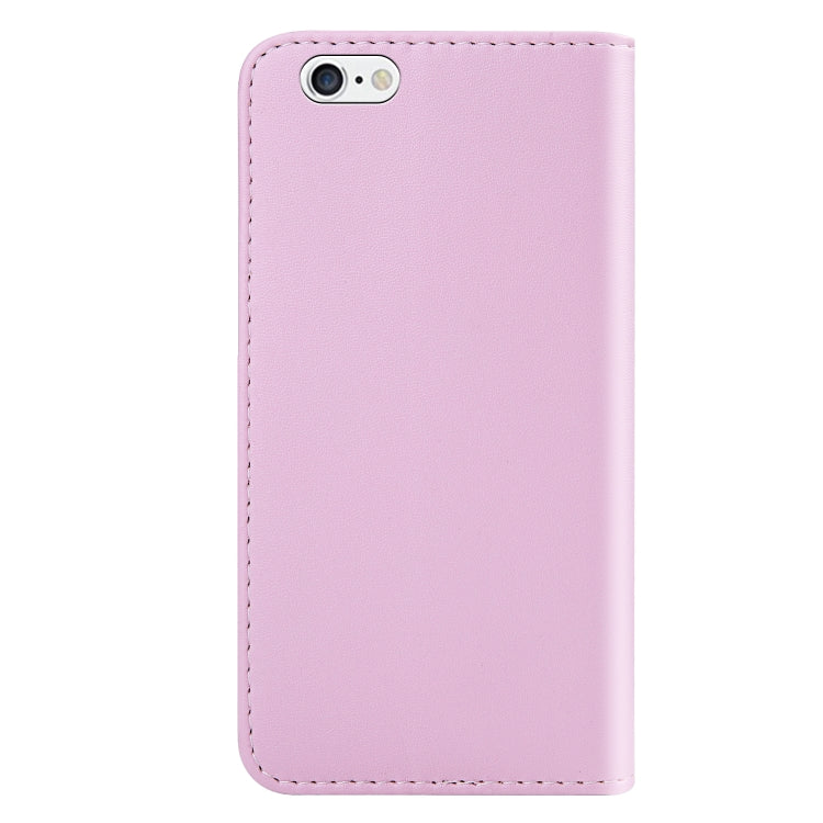 For iPhone SE 2022 / SE 2020 / 8 / 7 Tricolor Stitching Horizontal Flip TPU + PU Leather Case with Holder & Card Slots & Wallet
