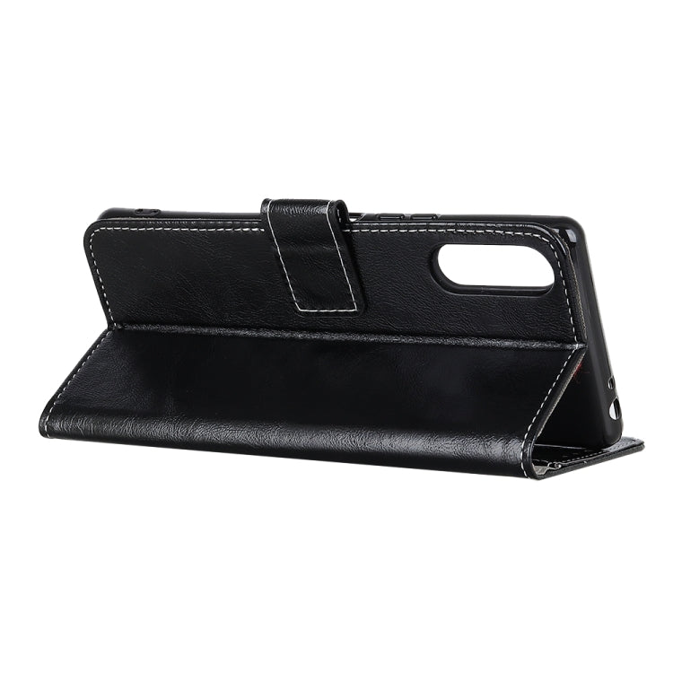 For Sony Xperia Ace II Retro Crazy Horse Texture Horizontal Flip Leather Case with Holder & Card Slots & Photo Frame & Wallet
