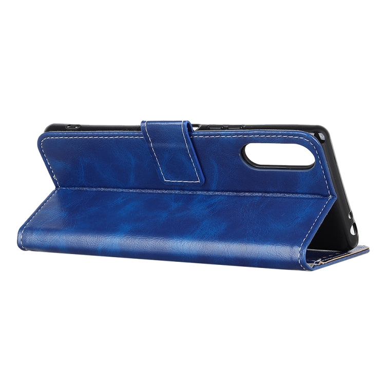 For Sony Xperia Ace II Retro Crazy Horse Texture Horizontal Flip Leather Case with Holder & Card Slots & Photo Frame & Wallet