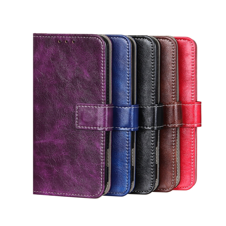 For Xiaomi Redmi Note 10 4G / Note 10S Retro Crazy Horse Texture Horizontal Flip Leather Case with Holder & Card Slots & Photo Frame & Wallet