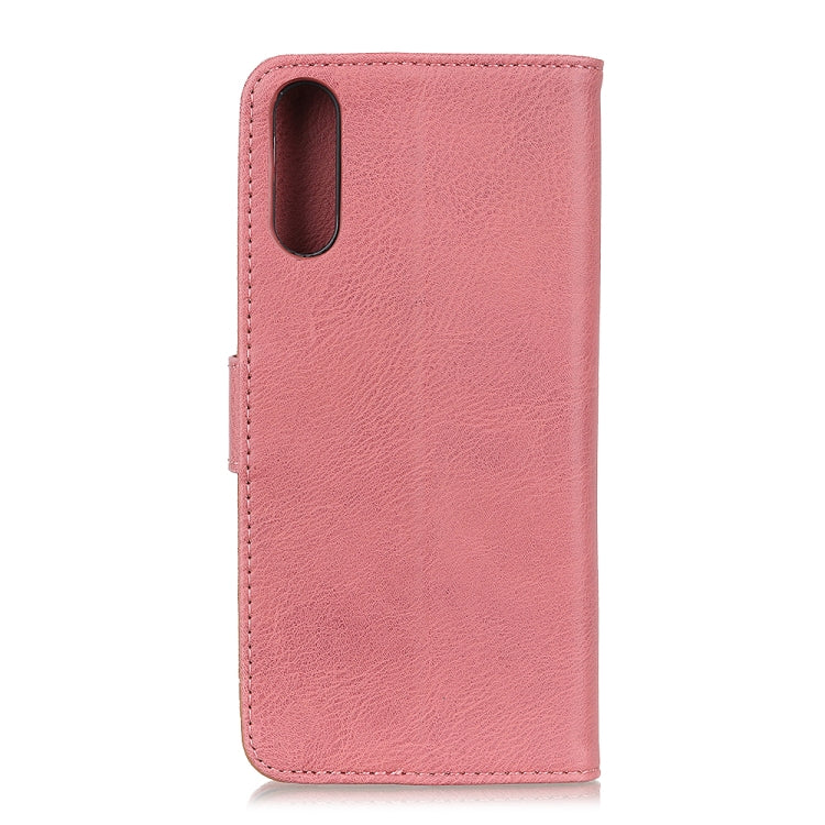 For Sony Xperia Ace II KHAZNEH Cowhide Texture Horizontal Flip Leather Case with Holder & Card Slots & Wallet