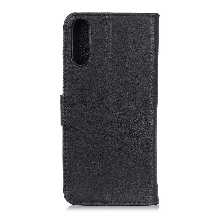 For Sony Xperia Ace II KHAZNEH Cowhide Texture Horizontal Flip Leather Case with Holder & Card Slots & Wallet