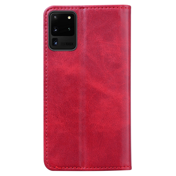 For Samsung Galaxy S21+ 5G Business Stitching Horizontal Flip Leather Case with Double Folding & Bracket & Card Slots & Photo Frame & Wallet