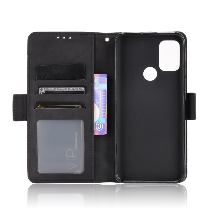 For Motorola Moto G10 Skin Feel Calf Pattern Horizontal Flip Leather Case with Holder & Card Slots & Photo Frame