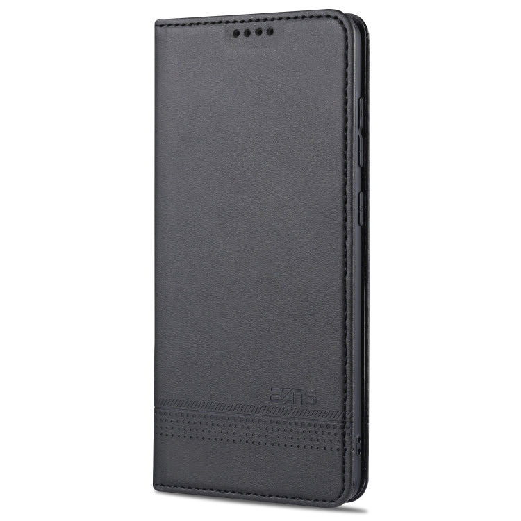 For Samsung Galaxy A72 5G / 4G AZNS Magnetic Calf Texture Horizontal Flip Leather Case with Card Slots & Holder & Wallet
