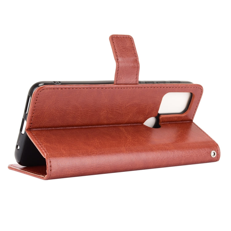 For Motorola Moto G10 Retro Crazy Horse Texture Horizontal Flip Leather Case with Holder & Card Slots & Lanyard