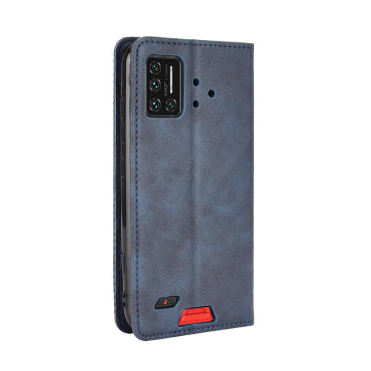 For UMIDIGI Bison Magnetic Buckle Retro Crazy Horse Texture Horizontal Flip Leather Case with Holder & Card Slots & Photo Frame