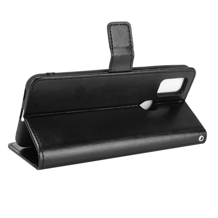 For ZTE Blade A7s 2020 Retro Crazy Horse Texture Horizontal Flip Leather Case with Holder & Card Slots & Lanyard