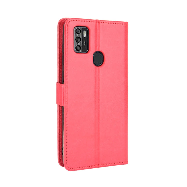 For ZTE Blade A7s 2020 Retro Crazy Horse Texture Horizontal Flip Leather Case with Holder & Card Slots & Lanyard