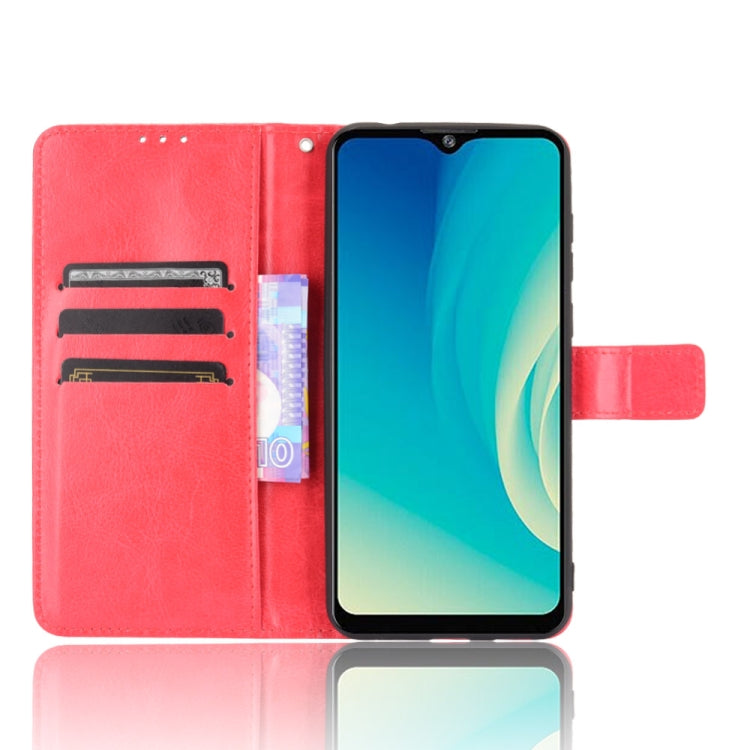 For ZTE Blade A7s 2020 Retro Crazy Horse Texture Horizontal Flip Leather Case with Holder & Card Slots & Lanyard