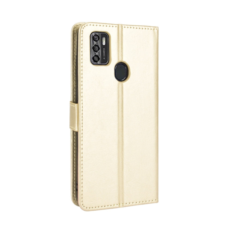 For ZTE Blade A7s 2020 Retro Crazy Horse Texture Horizontal Flip Leather Case with Holder & Card Slots & Lanyard