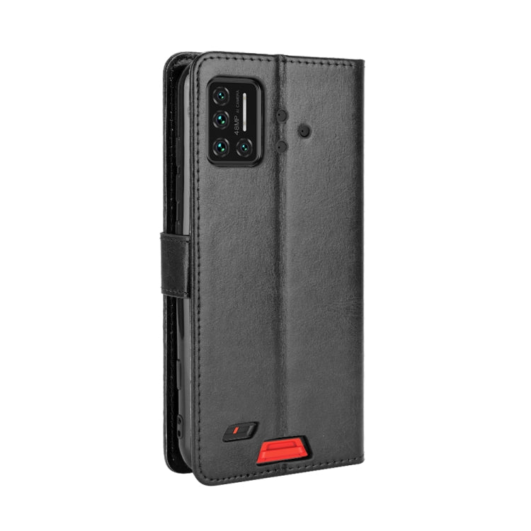 For UMIDIGI Bison Retro Crazy Horse Texture Horizontal Flip Leather Case with Holder & Card Slots & Lanyard