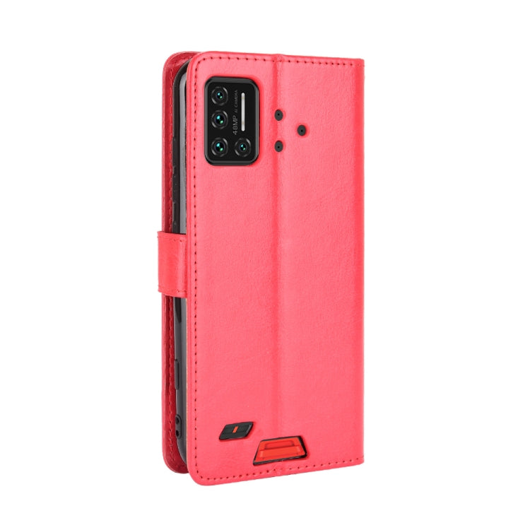 For UMIDIGI Bison Retro Crazy Horse Texture Horizontal Flip Leather Case with Holder & Card Slots & Lanyard