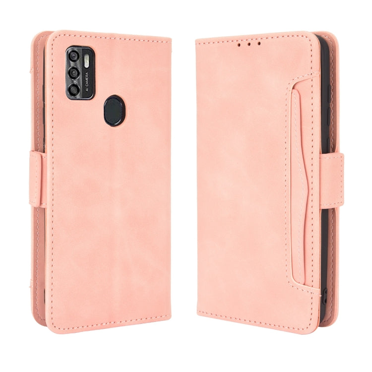 For ZTE Blade A7s 2020 Skin Feel Calf Pattern Horizontal Flip Leather Case with Holder & Card Slots & Photo Frame