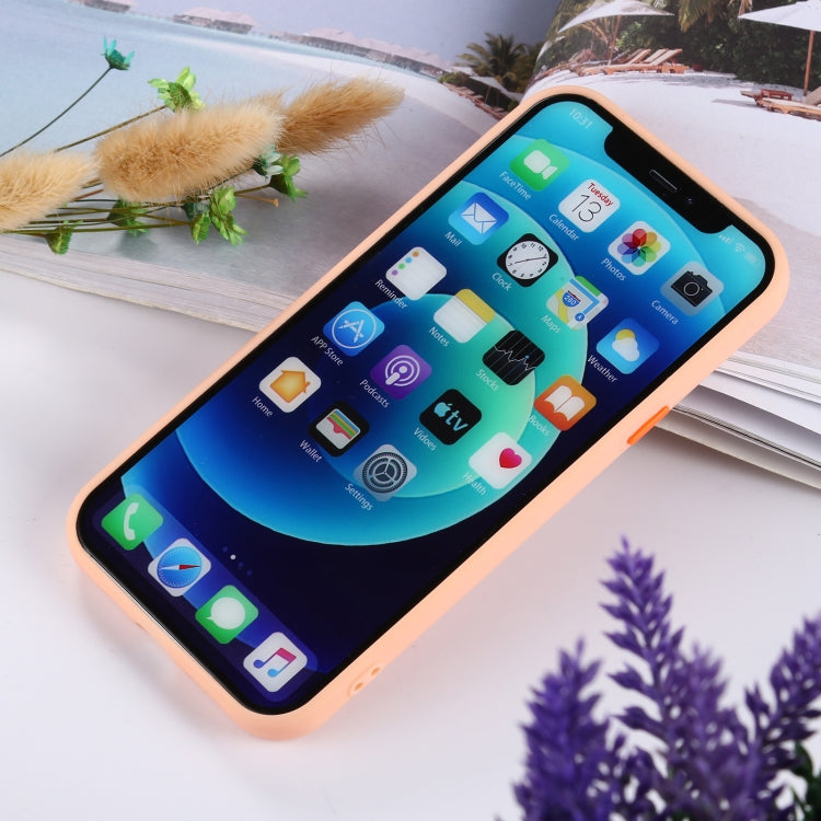 For iPhone 12 mini Sliding Lens Cover Design Protective Case with Invisible Holder