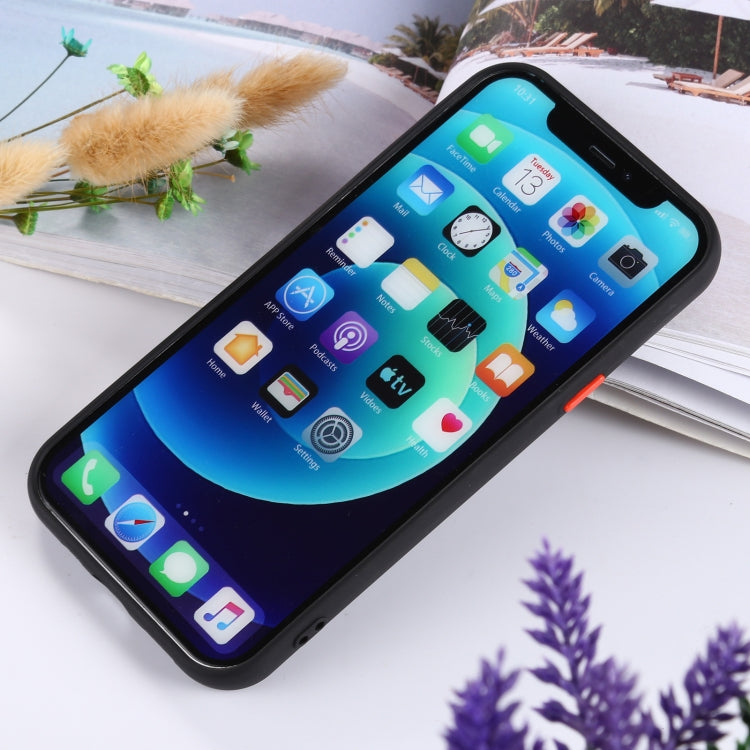 For iPhone 12 Pro Sliding Lens Cover Design Protective Case with Invisible Holder