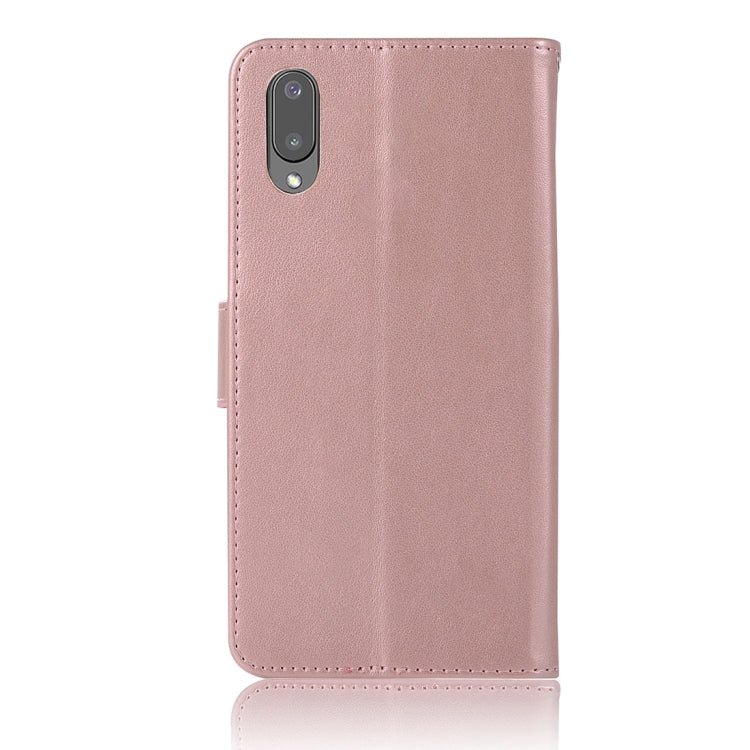 For Samsung Galaxy A02 (EU Version) Wind Chime Owl Embossing Pattern Horizontal Flip Leather Case with Holder & Card Slots & Wallet