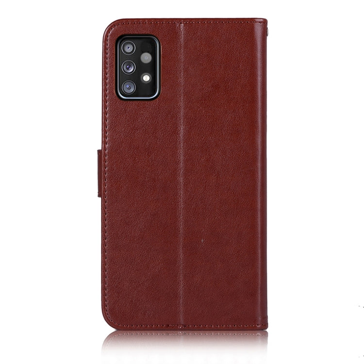 For Samsung Galaxy A72 5G / 4G Wind Chime Owl Embossing Pattern Horizontal Flip Leather Case with Holder & Card Slots & Wallet