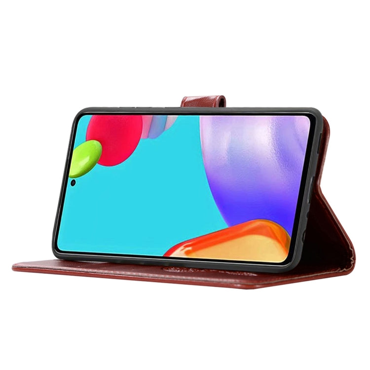For Samsung Galaxy A72 5G / 4G Wind Chime Owl Embossing Pattern Horizontal Flip Leather Case with Holder & Card Slots & Wallet