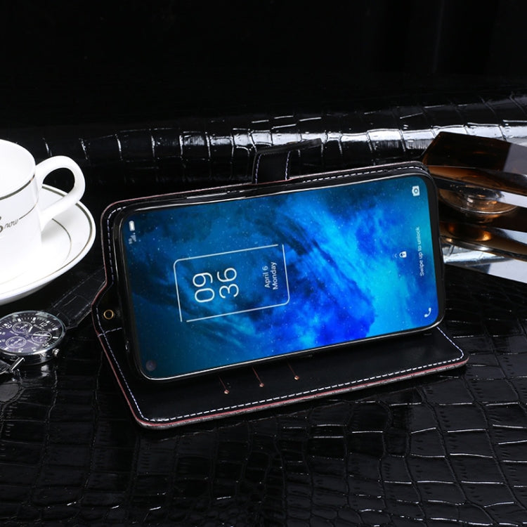 For TCL 10 5G idewei Crocodile Texture Horizontal Flip Leather Case with Holder & Card Slots & Wallet