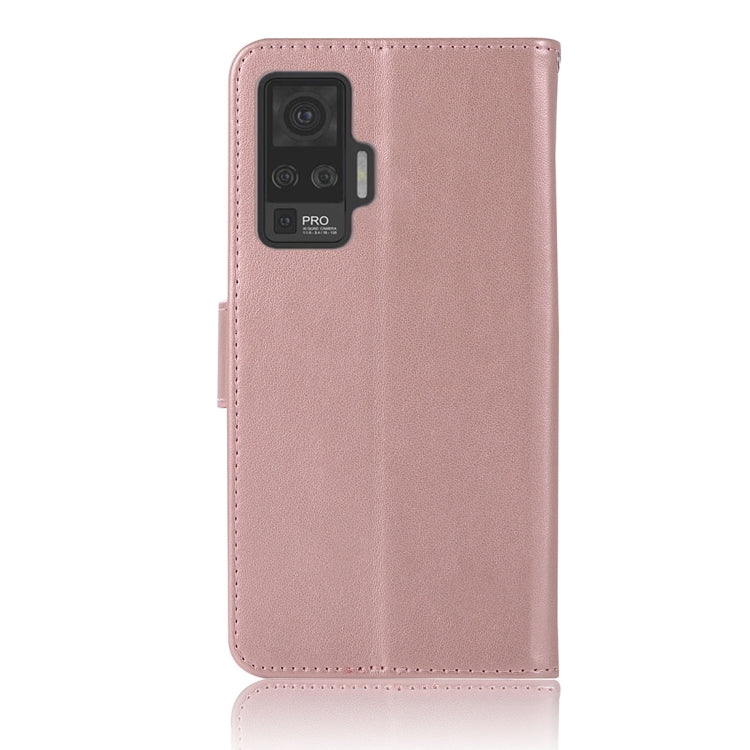For vivo X51 5G Wind Chime Owl Embossing Pattern Horizontal Flip Leather Case with Holder & Card Slots & Wallet