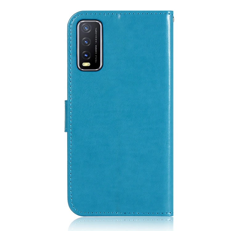 For vivo Y11s Wind Chime Owl Embossing Pattern Horizontal Flip Leather Case with Holder & Card Slots & Wallet
