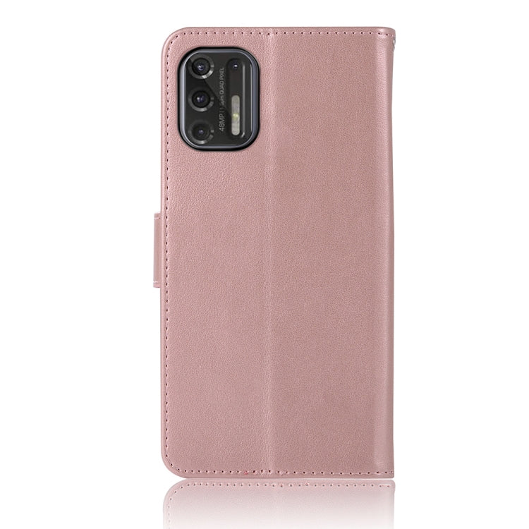 For Motorola Moto G Stylus (2021) Wind Chime Owl Embossing Pattern Horizontal Flip Leather Case with Holder & Card Slots & Wallet