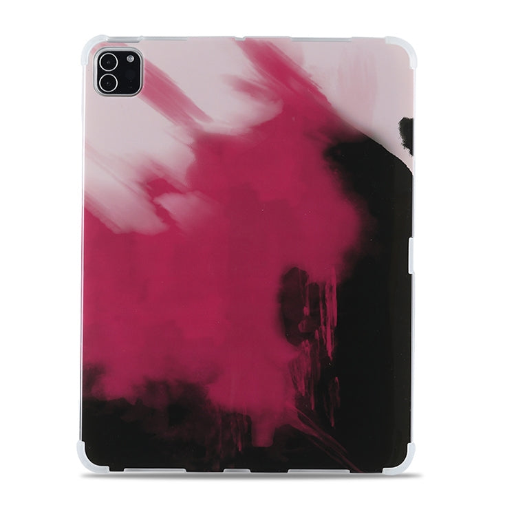For iPad 10.2 / iPad Pro 10.5 Shockproof IMD + TPU Watercolor Protective Tablet Case
