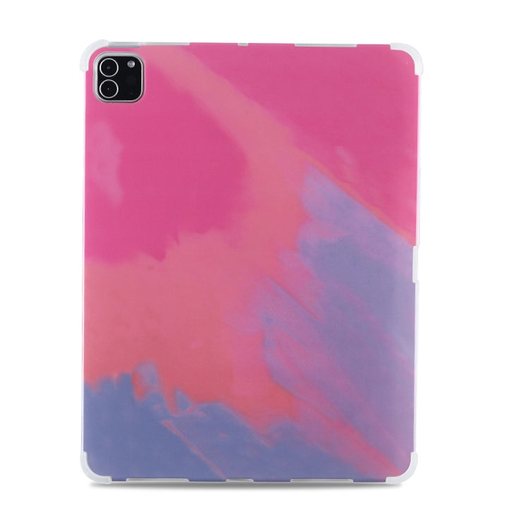 For iPad 10.2 / iPad Pro 10.5 Shockproof IMD + TPU Watercolor Protective Tablet Case