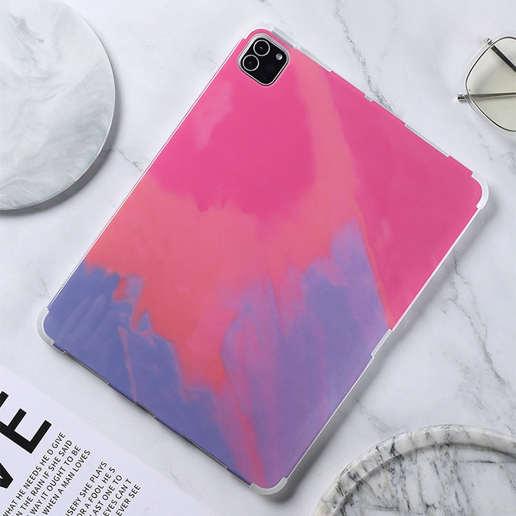 For iPad 10.2 / iPad Pro 10.5 Shockproof IMD + TPU Watercolor Protective Tablet Case