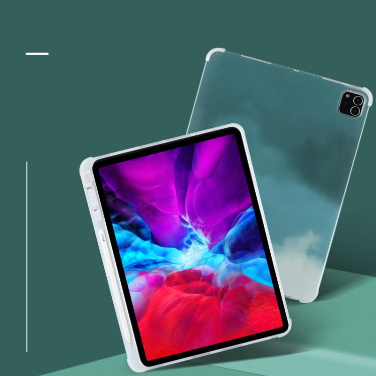For iPad 10.2 / iPad Pro 10.5 Shockproof IMD + TPU Watercolor Protective Tablet Case