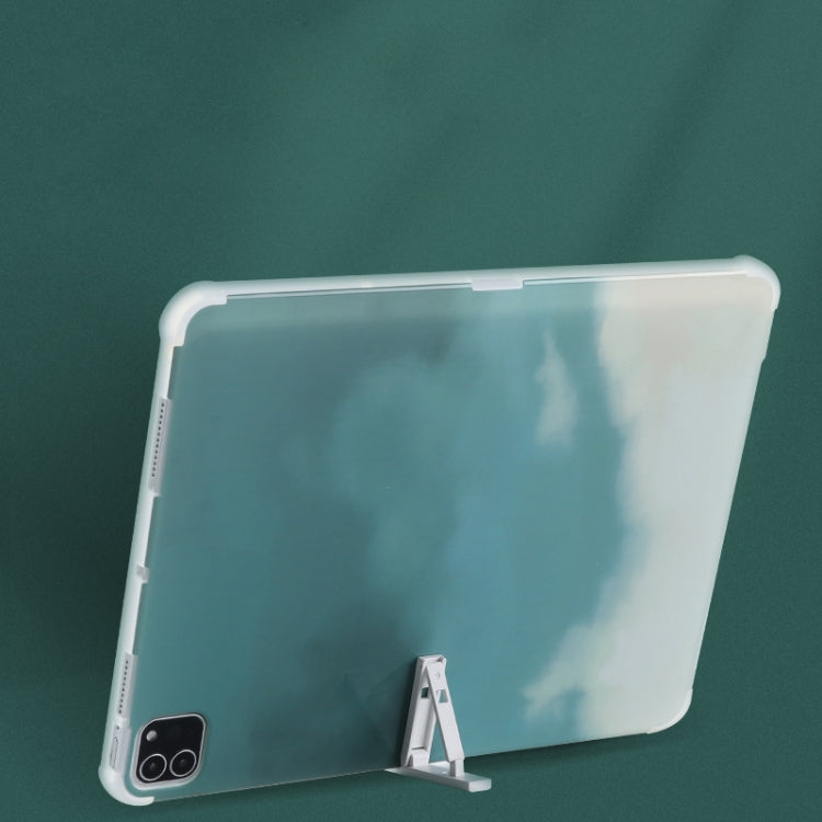 For iPad 10.2 / iPad Pro 10.5 Shockproof IMD + TPU Watercolor Protective Tablet Case