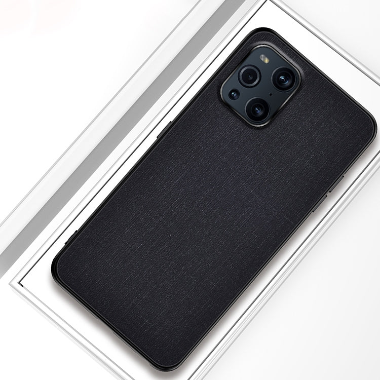 For OPPO Find X3 Shockproof Cloth Protective Case