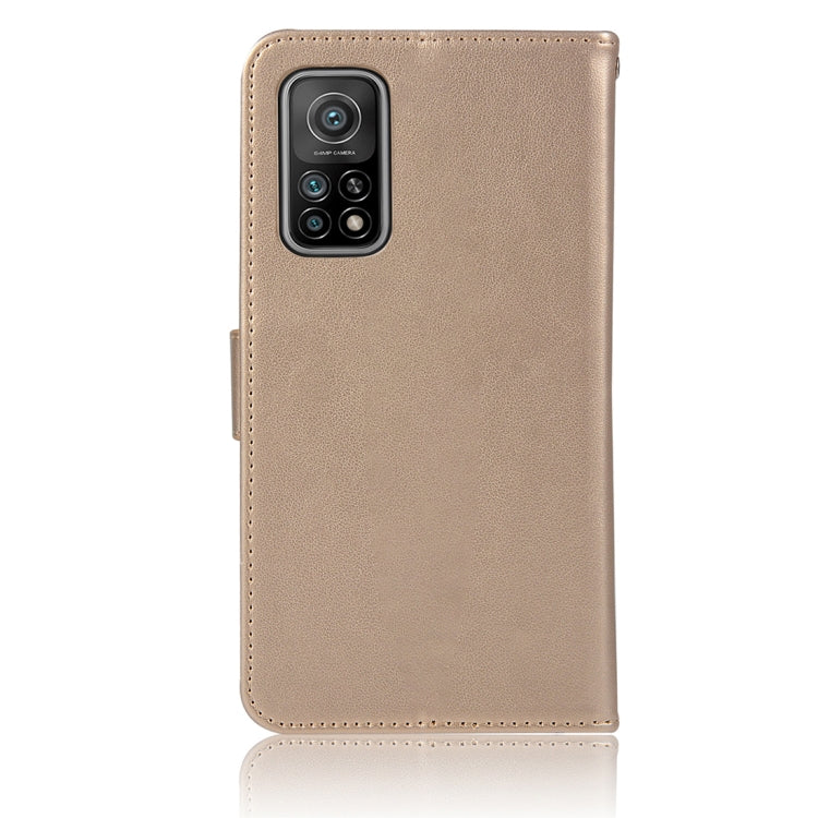 For Xiaomi Mi 10T 5G Wind Chime Owl Embossing Pattern Horizontal Flip Leather Case with Holder & Card Slots & Wallet