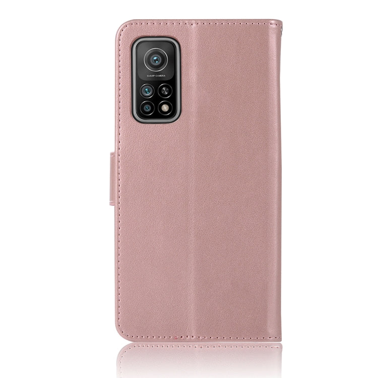 For Xiaomi Mi 10T 5G Wind Chime Owl Embossing Pattern Horizontal Flip Leather Case with Holder & Card Slots & Wallet