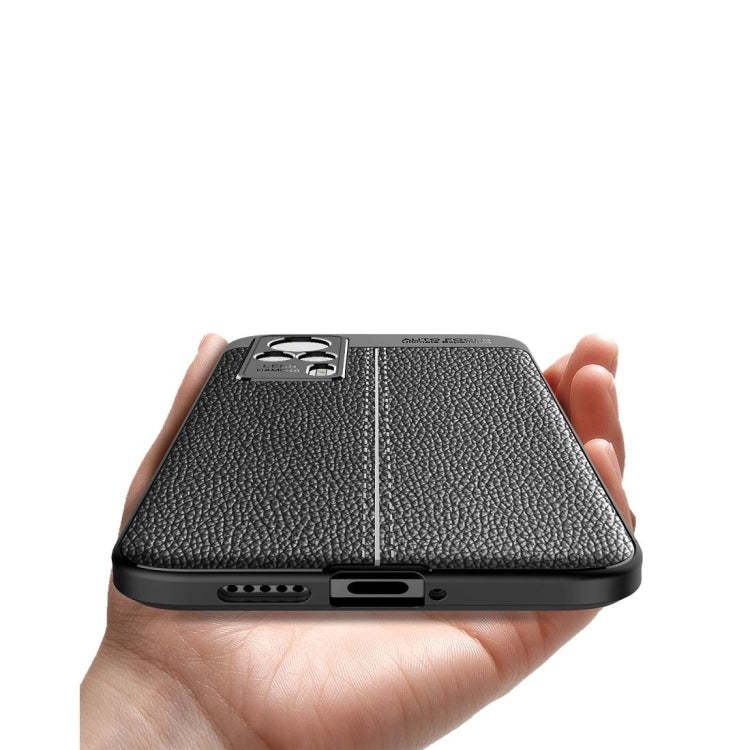 For vivo S9e Litchi Texture TPU Shockproof Case