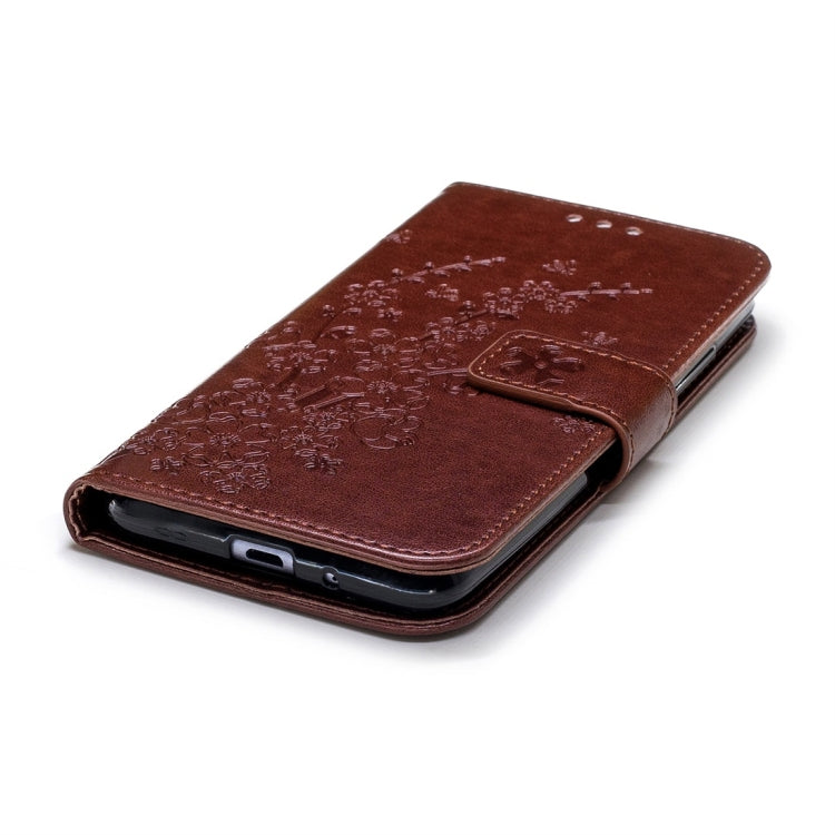For Xiaomi Redmi 6 Plum Flowers Pattern Horizontal Flip Leather Case with Holder & Card Slots & Wallet & Lanyard