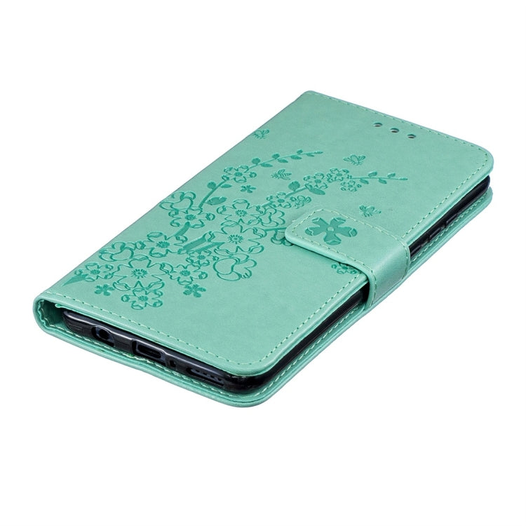 For Huawei P30 Lite Plum Flowers Pattern Horizontal Flip Leather Case with Holder & Card Slots & Wallet & Lanyard