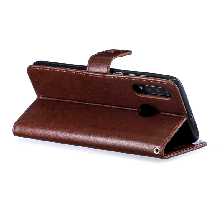 For Huawei P30 Lite Plum Flowers Pattern Horizontal Flip Leather Case with Holder & Card Slots & Wallet & Lanyard