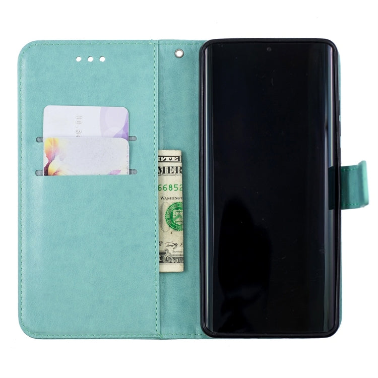 For Huawei P30 Pro Plum Flowers Pattern Horizontal Flip Leather Case with Holder & Card Slots & Wallet & Lanyard