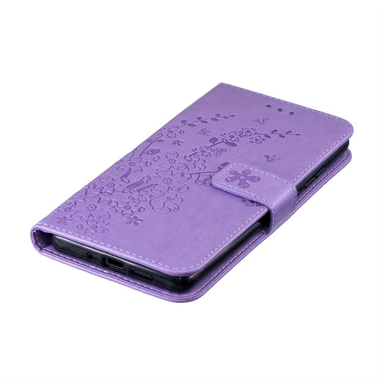 For Huawei P30 Pro Plum Flowers Pattern Horizontal Flip Leather Case with Holder & Card Slots & Wallet & Lanyard
