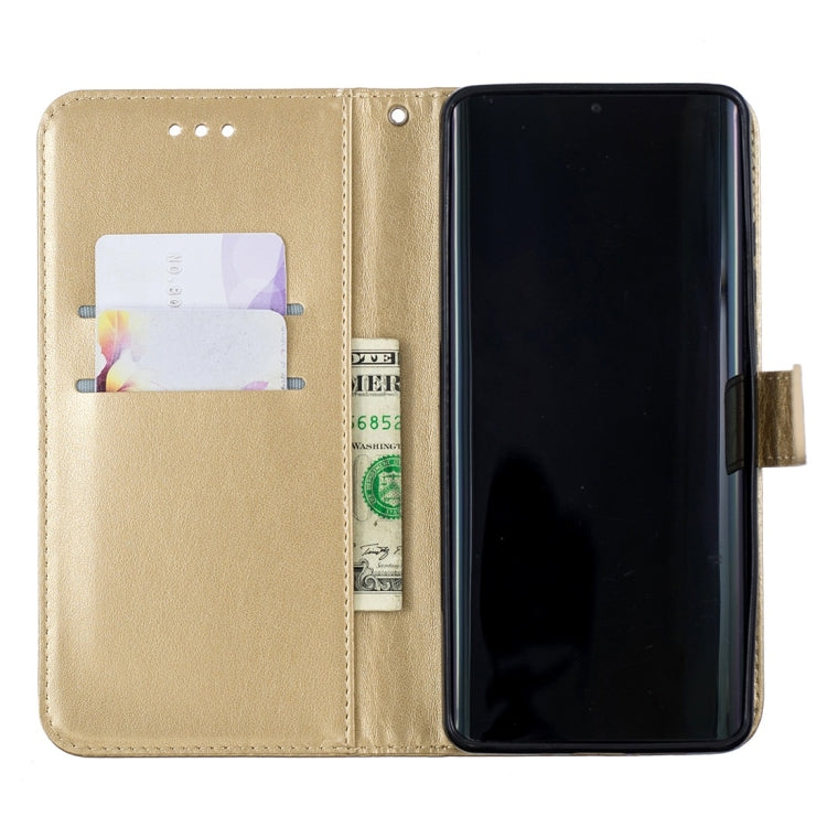 For Huawei P30 Pro Plum Flowers Pattern Horizontal Flip Leather Case with Holder & Card Slots & Wallet & Lanyard
